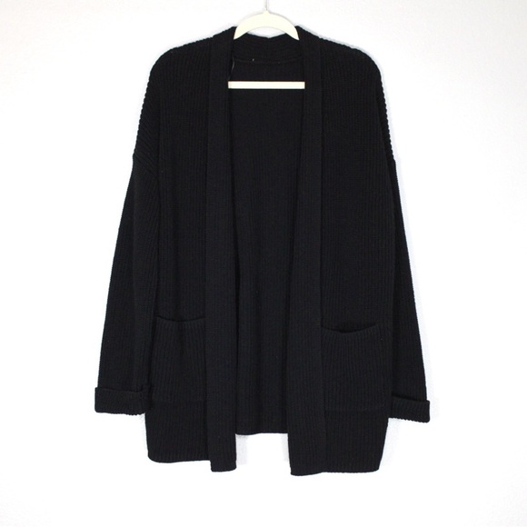 Chunky Thick Knit Sweater Black - Picture 8 of 8